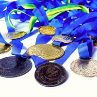 Foto de medalhas